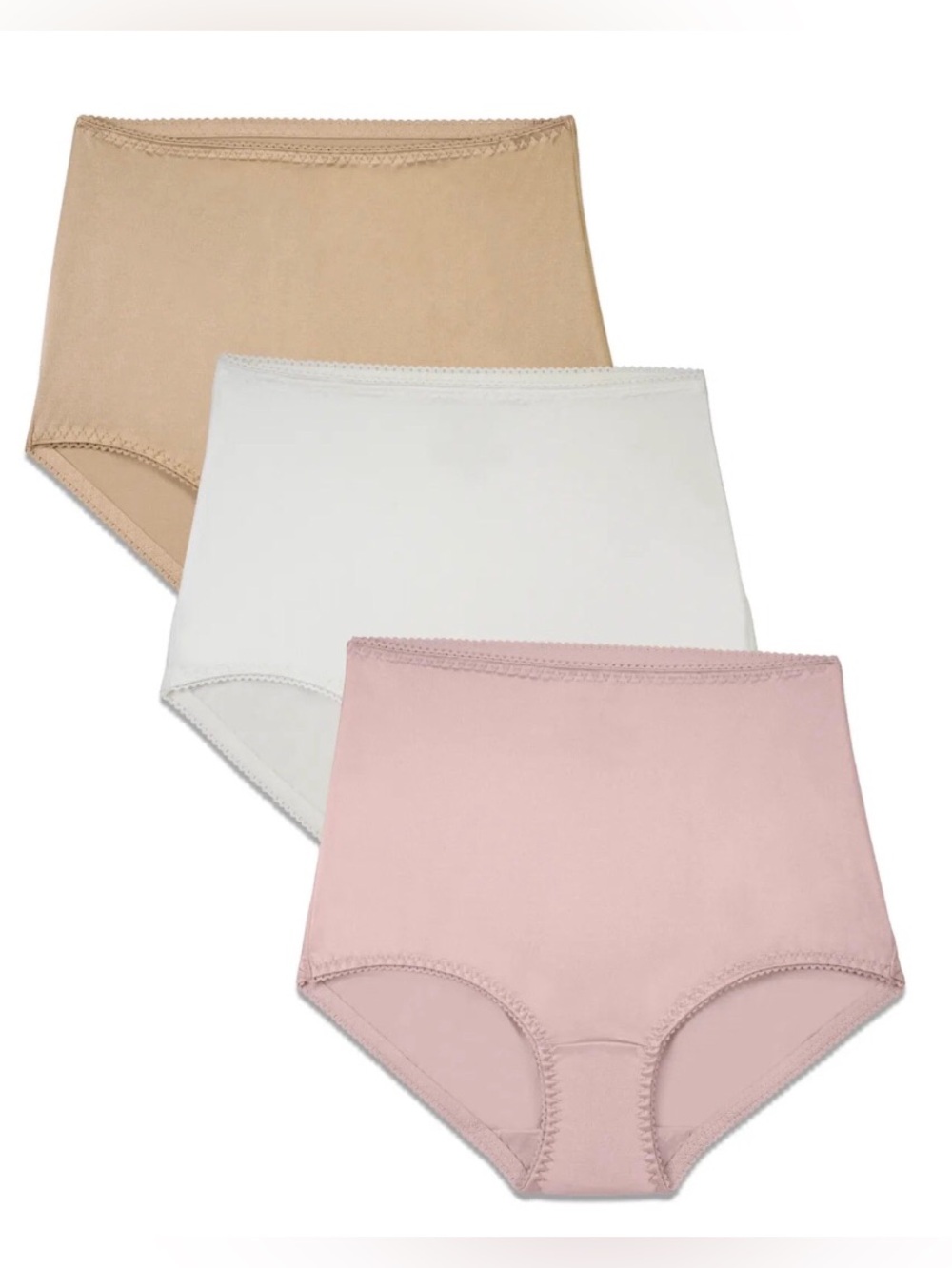 Vanity Fair Radiant Women's Underwear High Waist, Light Control Shaping, 3-Pack